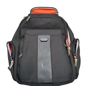 Everki Black and‎ Orange Men's Backpack travel